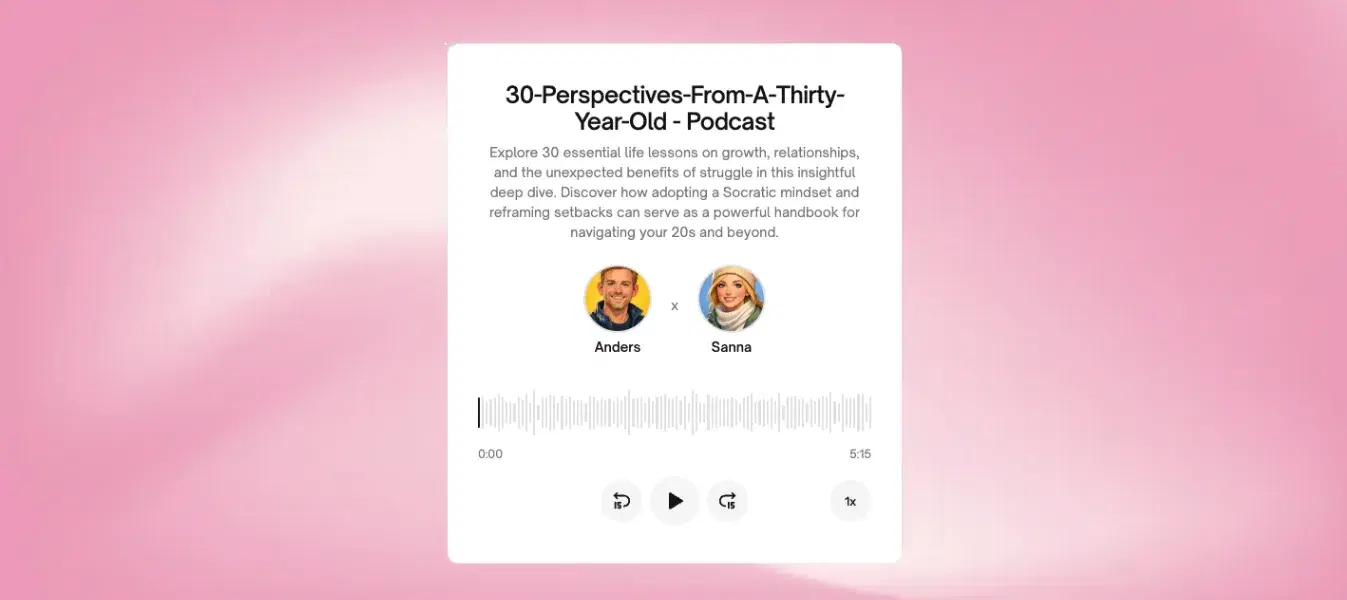 Ny funktion: Lyt til dine studier med Memmos podcast