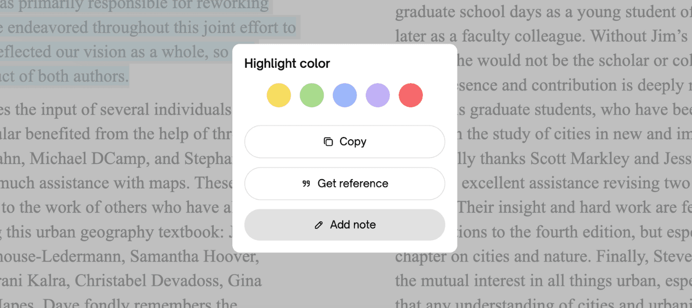 Referencing at Memmo