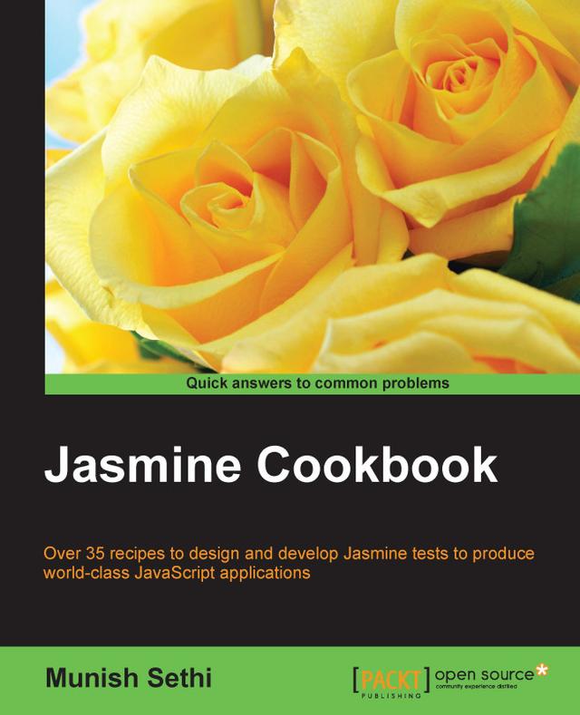 Jasmine Cookbook by Munish Kumar