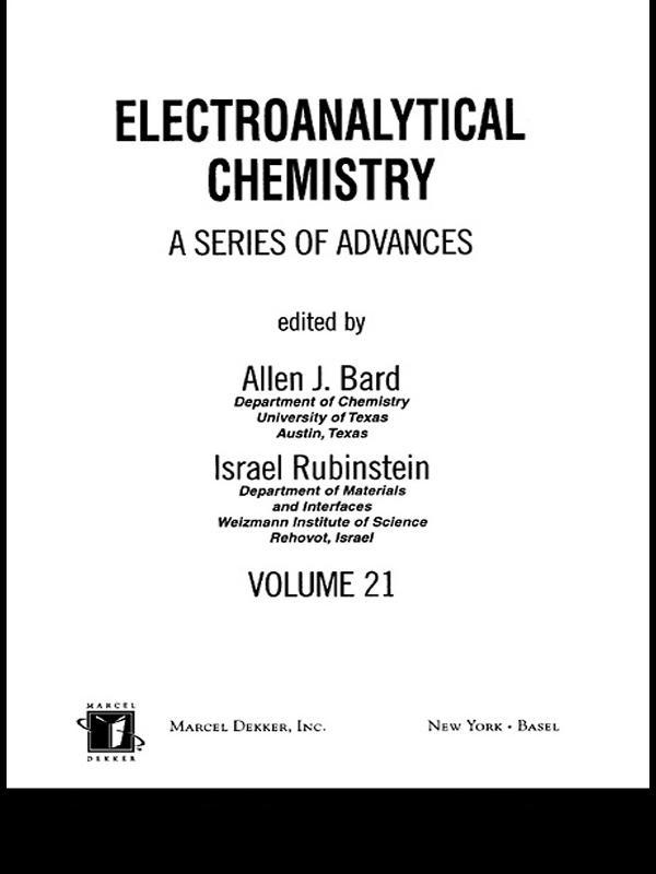Electroanalytical Chemistry by Israel Rubinstein