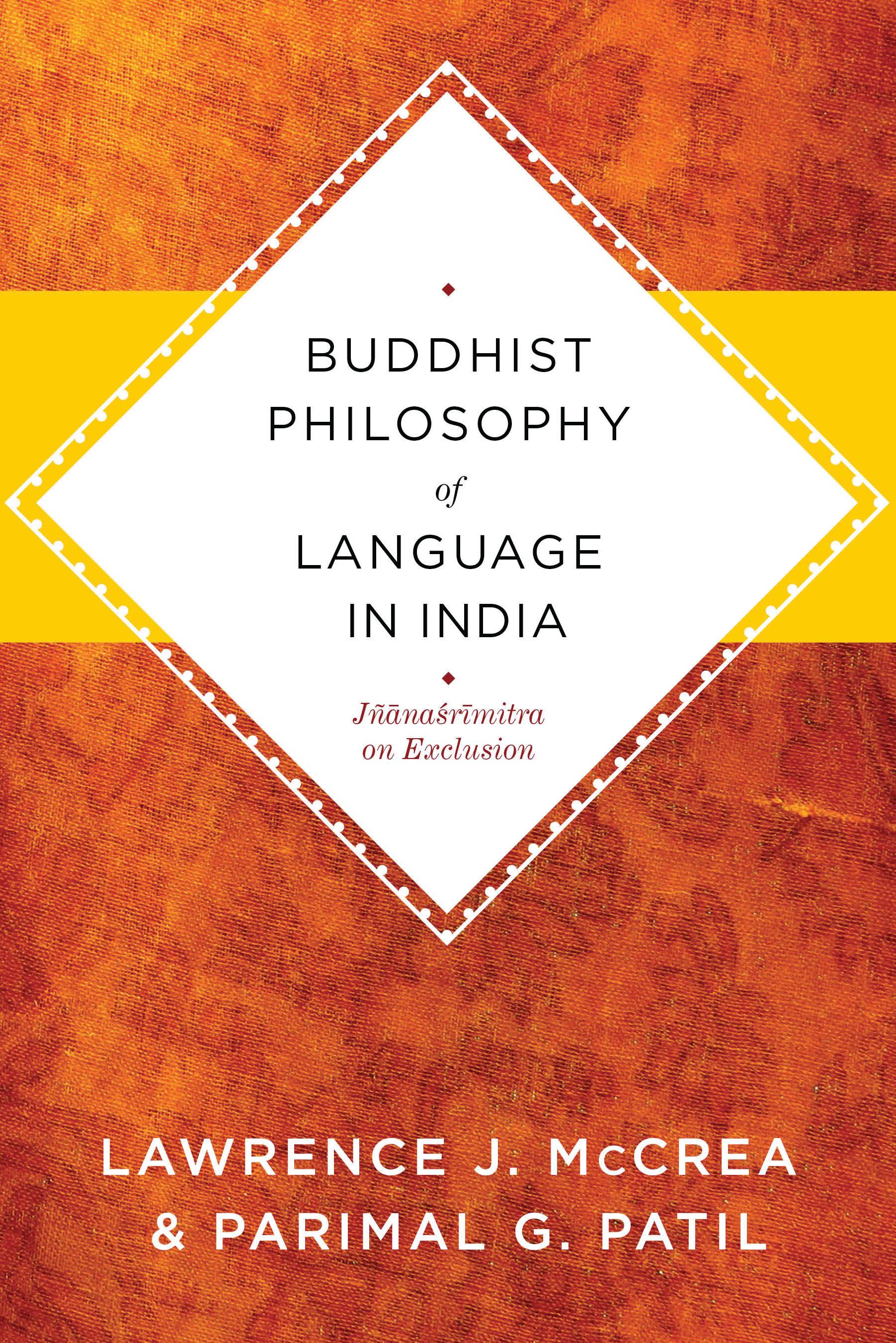 Buddhist Philosophy of Language in India