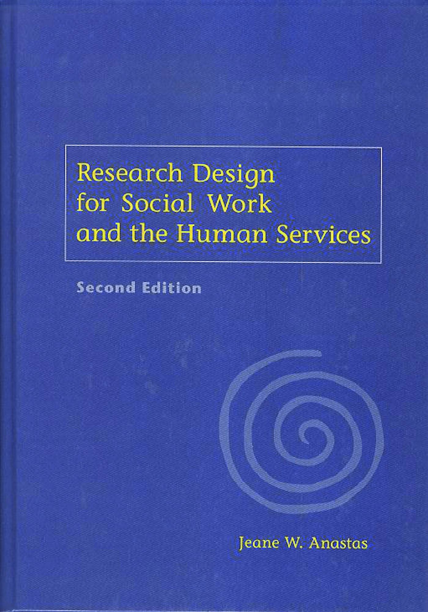 Research Design for Social Work and the Human Services