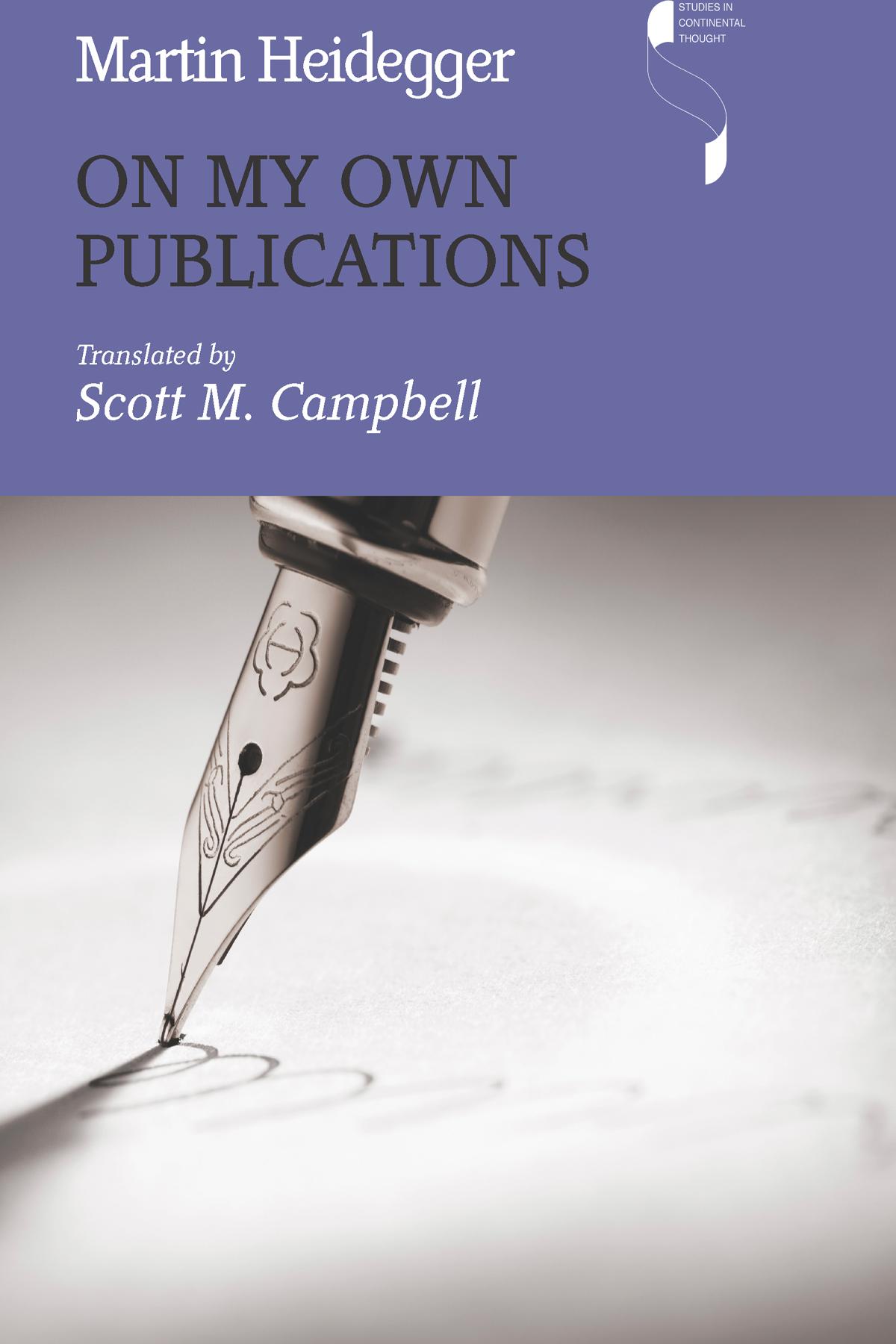 On My Own Publications