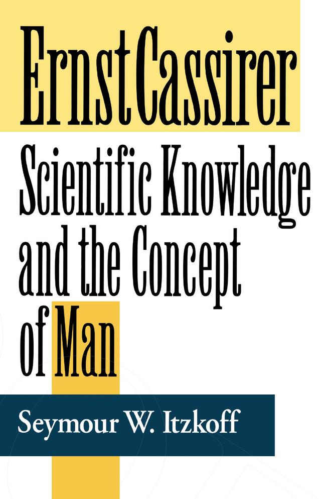 Ernst Cassirer by Seymour W. Itzkoff
