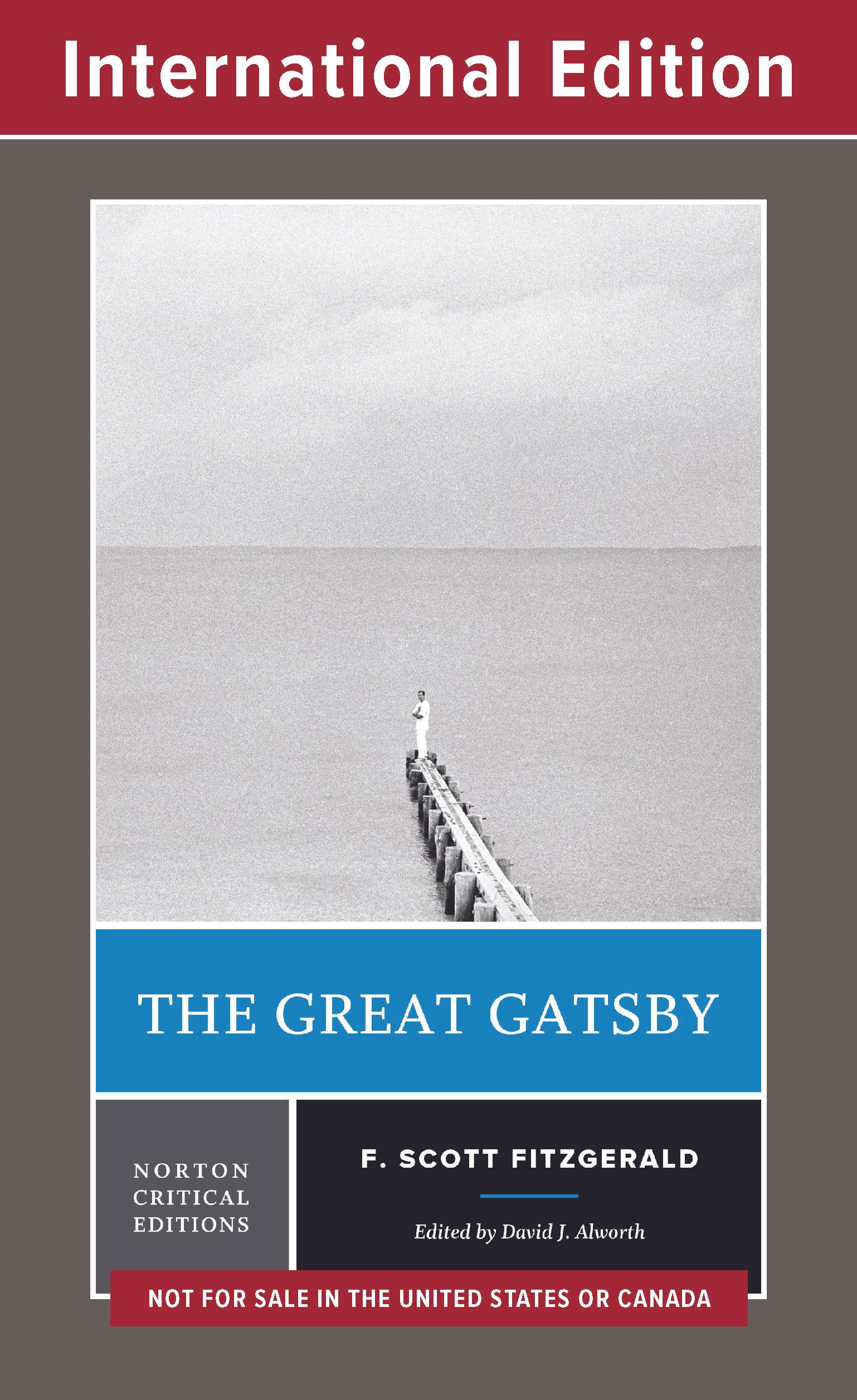 The Great Gatsby (First International Student Edition)  (Norton Critical Editions)