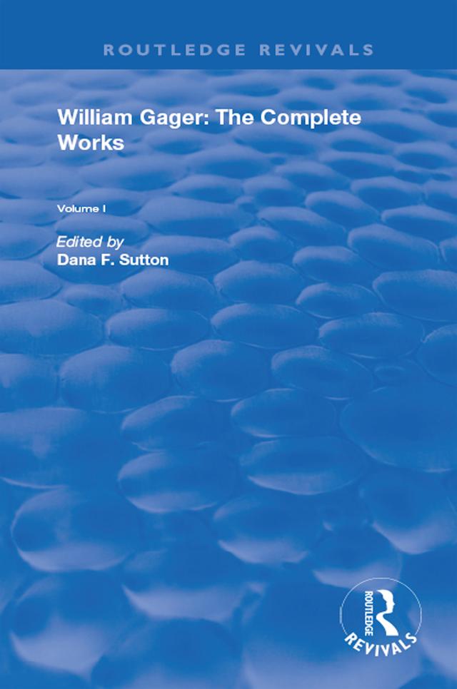 William Gager by Dana F. Sutton, William Gager