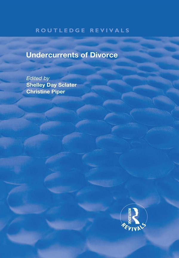 Undercurrents of Divorce by Christine Piper, Shelley Day Sclater