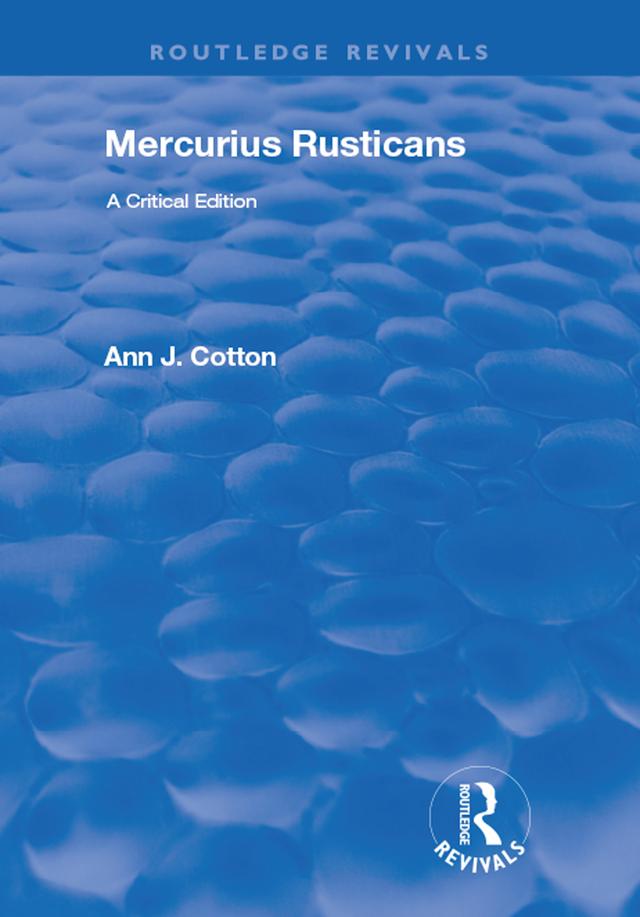 Mercurius Rusticans by Ann J. Cotton