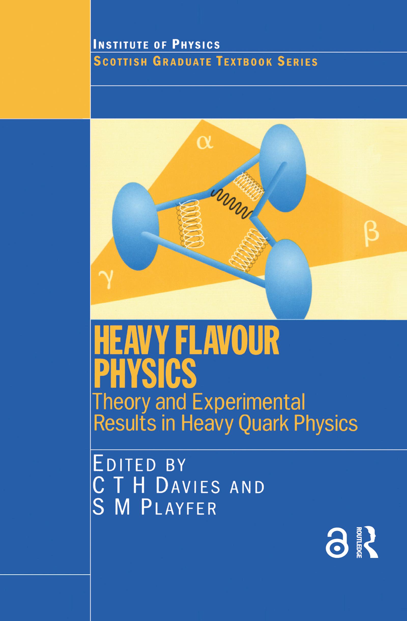 Heavy Flavour Physics Theory and Experimental Results in Heavy Quark Physics