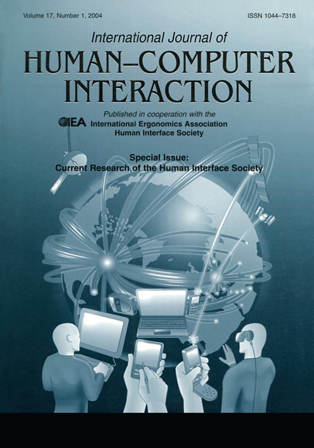 Current Research of the Human Interface Society by Osamu Katai