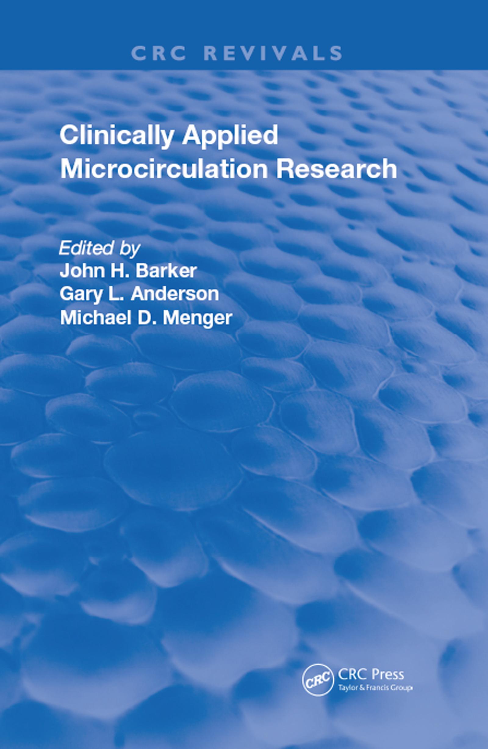 Clinically Applied Microcirculation Research