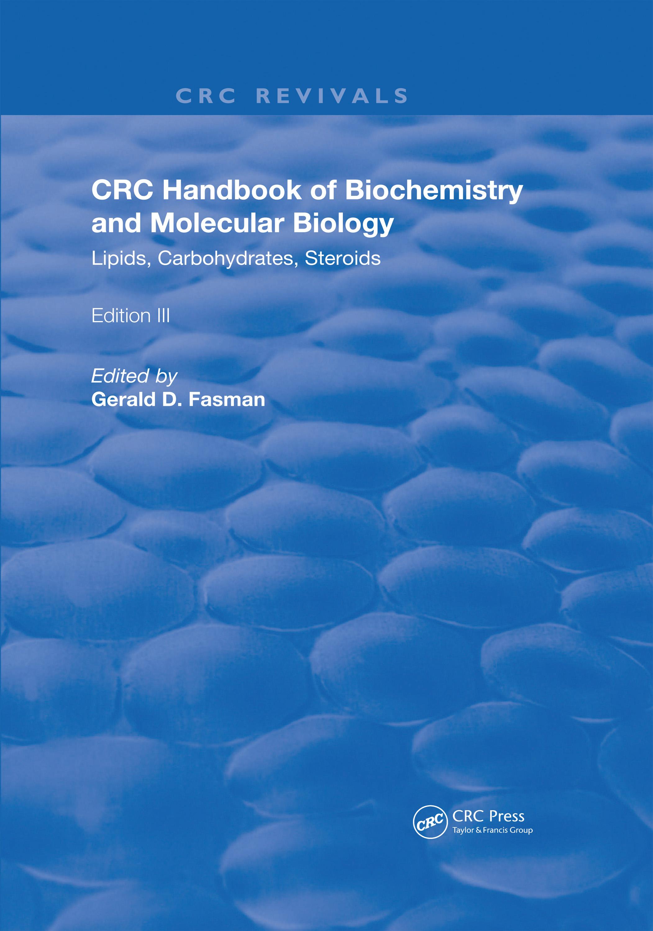 Handbook of Biochemistry and Molecular Biology