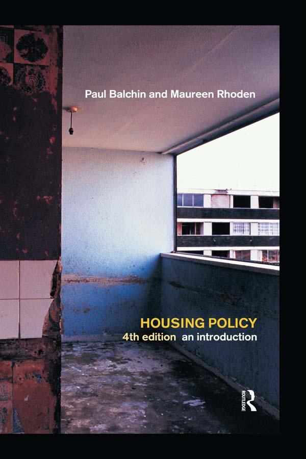 Housing Policy by Maureen Rhoden, Paul Balchin