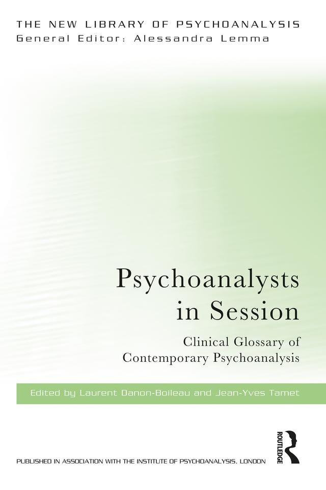 Psychoanalysts in Session by Jean-Yves Tamet, Laurent Danon-Boileau