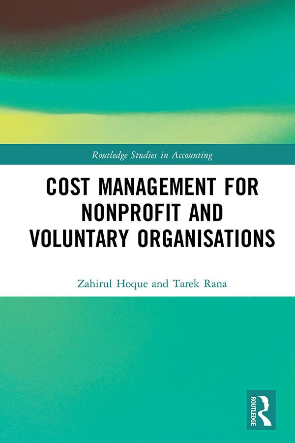 Cost Management for Nonprofit and Voluntary Organisations by Tarek Rana, Zahirul Hoque