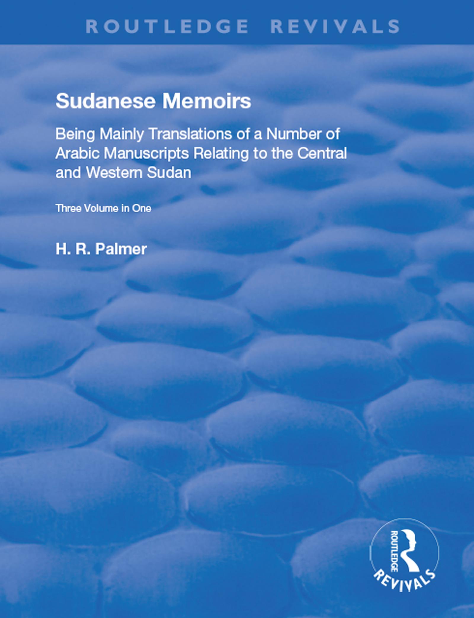 Sudanese Memoirs