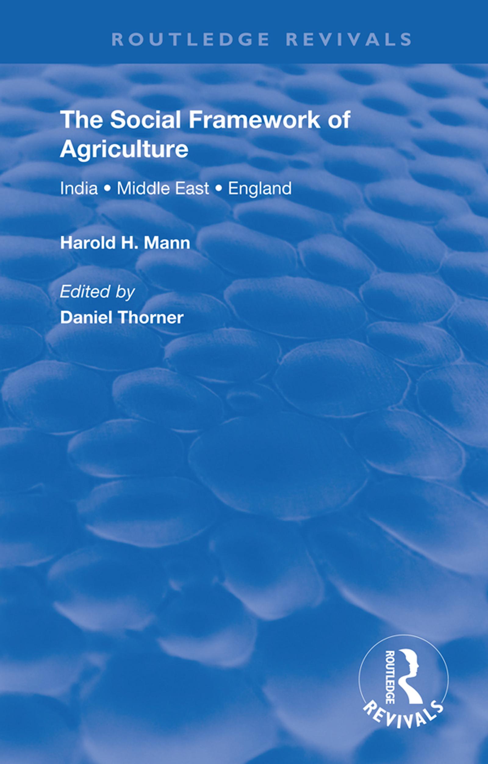 The Social Framework of Agriculture