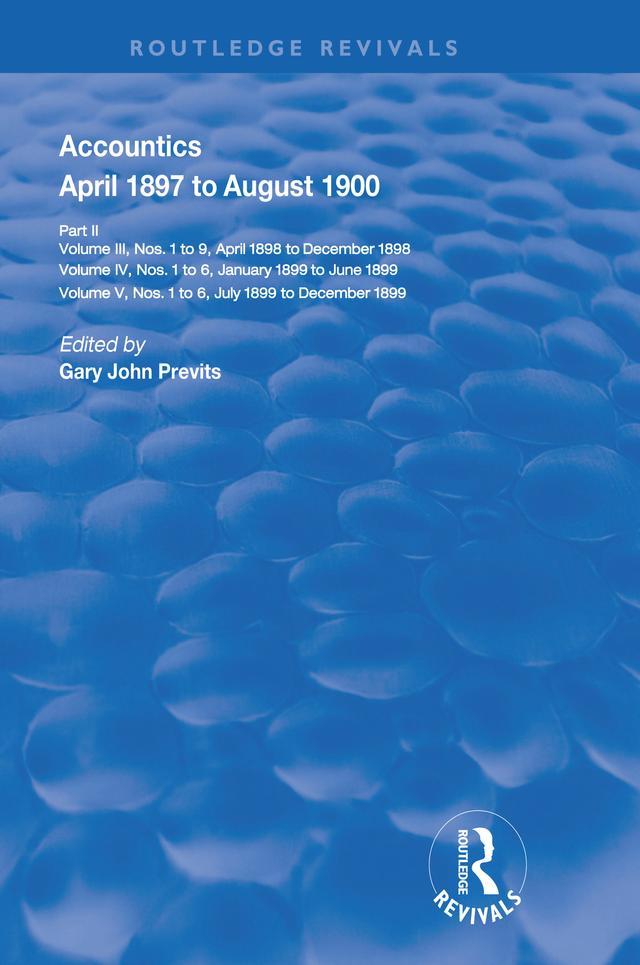 Accountics, Part II by Gary John Previts