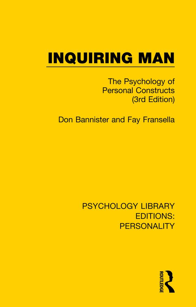 Inquiring Man by Don Bannister, Fay Fransella