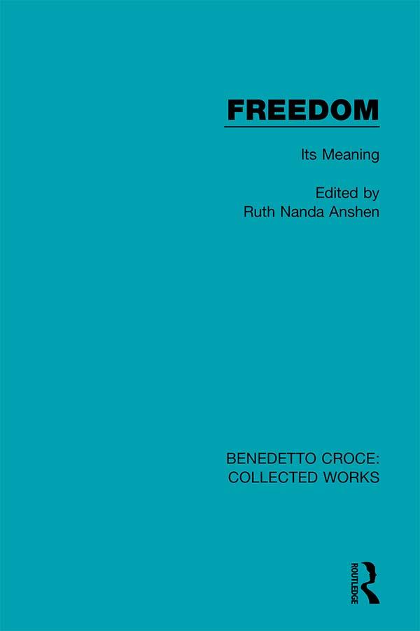 Freedom by Ruth Nanda Anshen