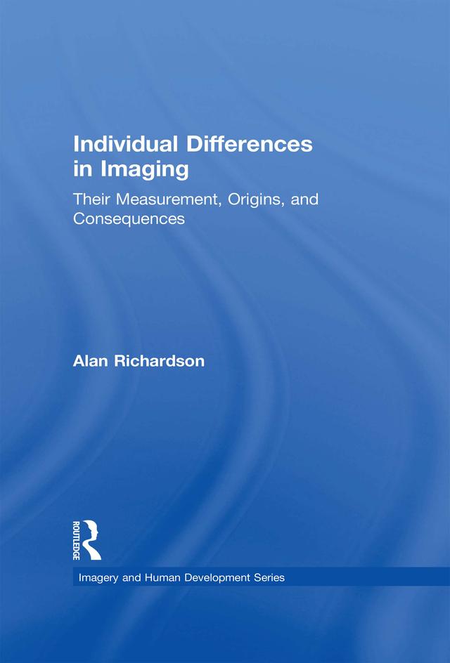 Individual Differences in Imaging by Alan Richardson