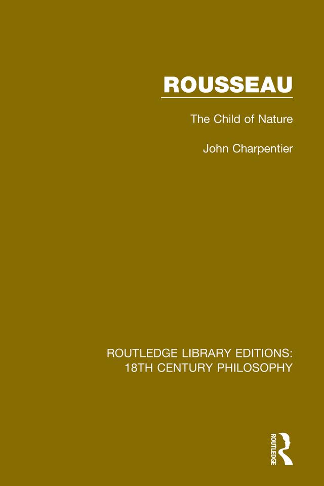 Rousseau by John Charpentier