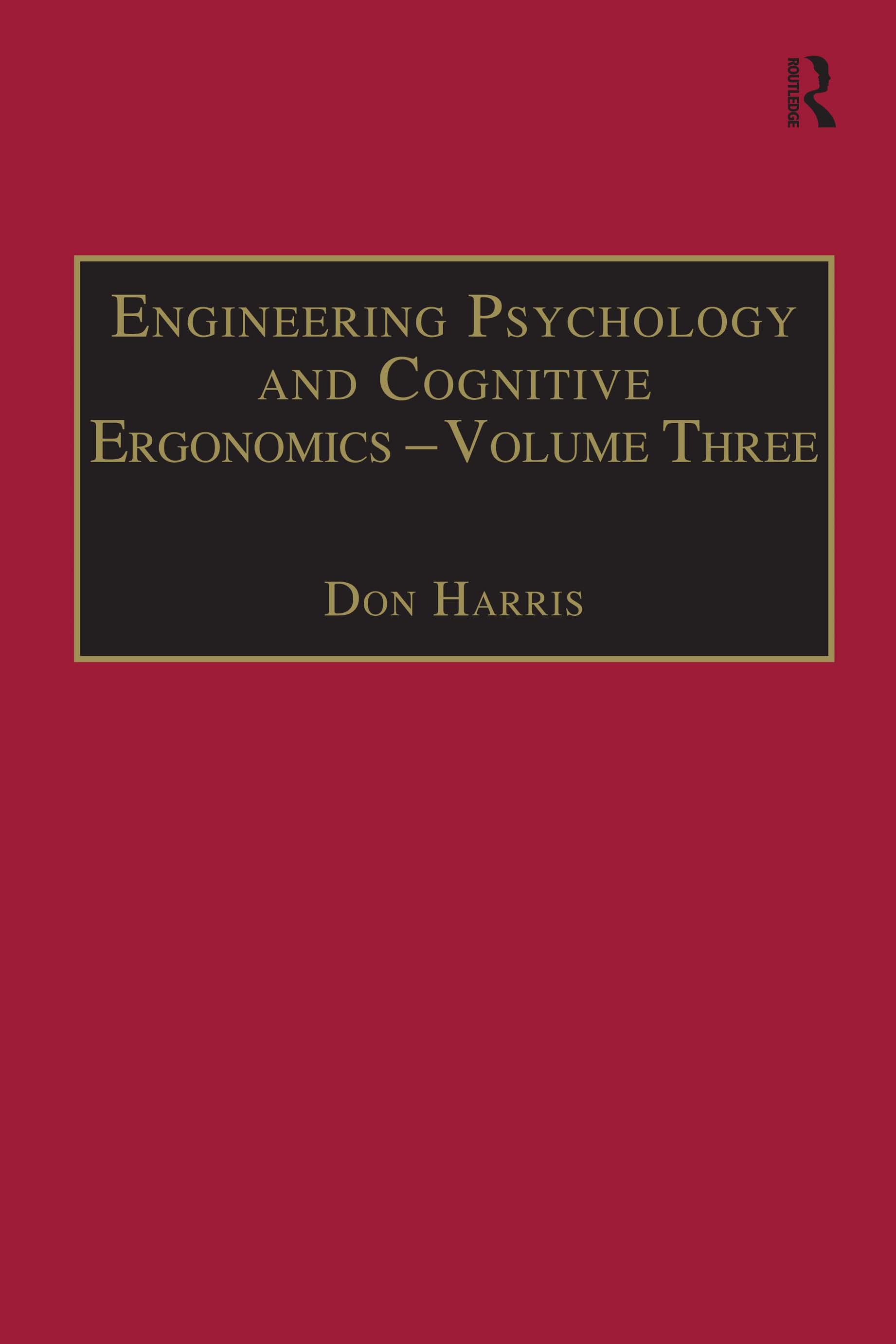 Engineering Psychology and Cognitive Ergonomics