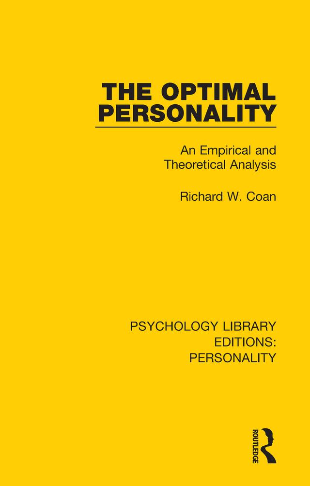 The Optimal Personality by Richard W. Coan
