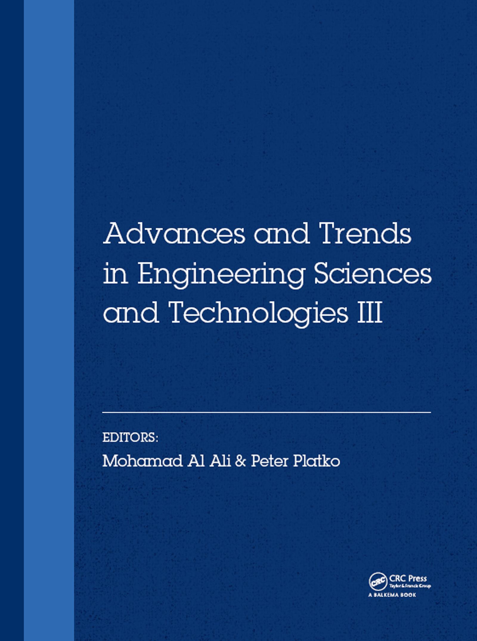 Advances and Trends in Engineering Sciences and Technologies III