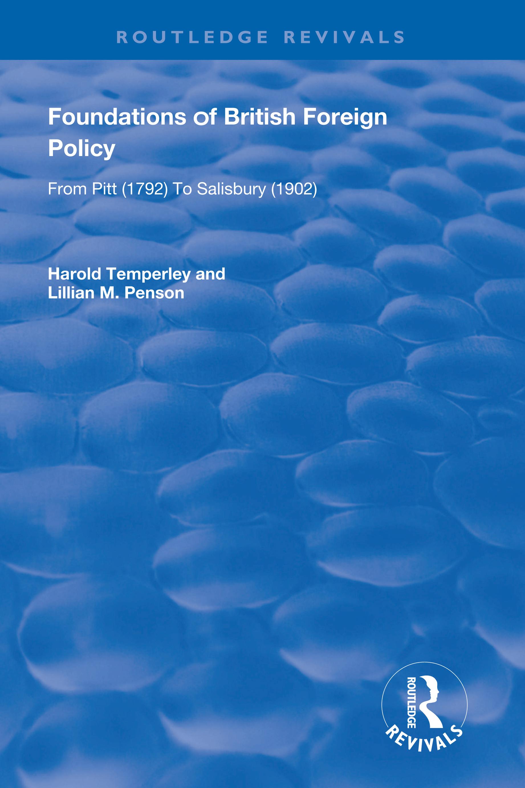 Foundations of British Foreign Policy