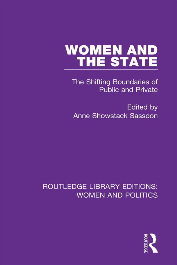 Women and the State by Anne Showstack Sassoon