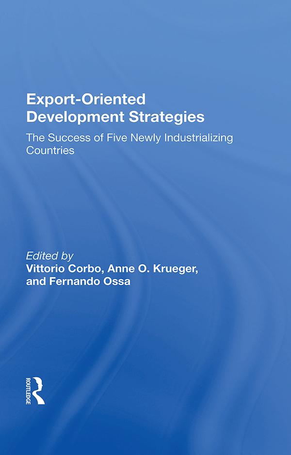 Export-oriented Development Strategies by Vittorio Corbo