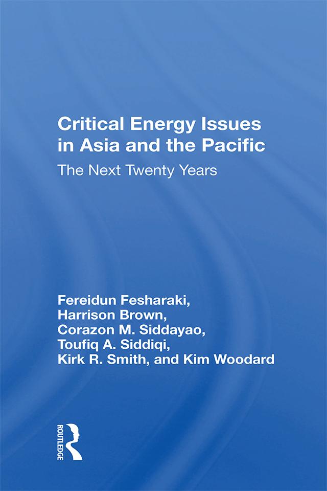 Critical Energy Issues In Asia And The Pacific by Toufiq A. Siddiqi