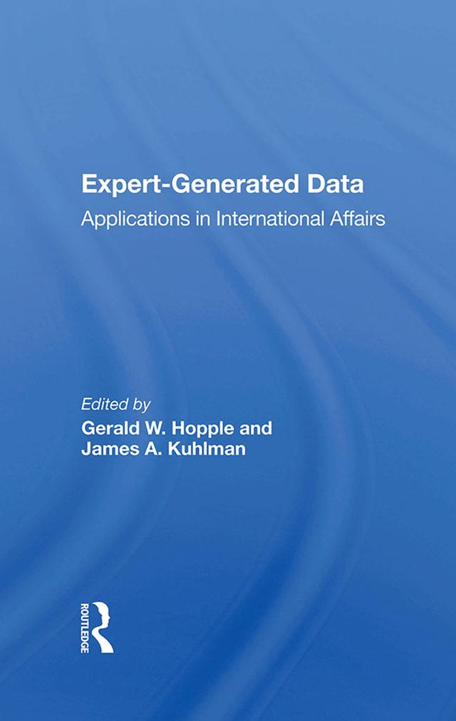 Expert-generated Data by Gerald W. Hopple