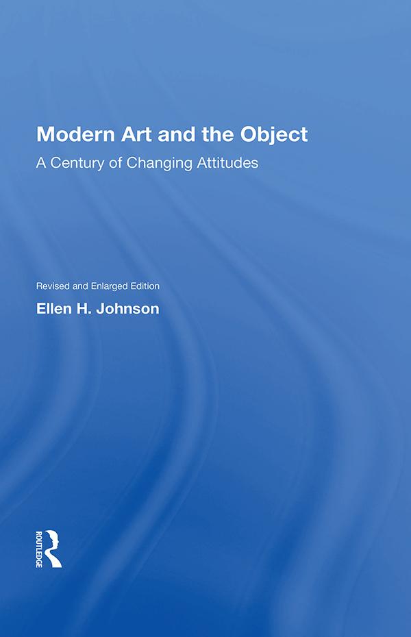 Modern Art And The Object