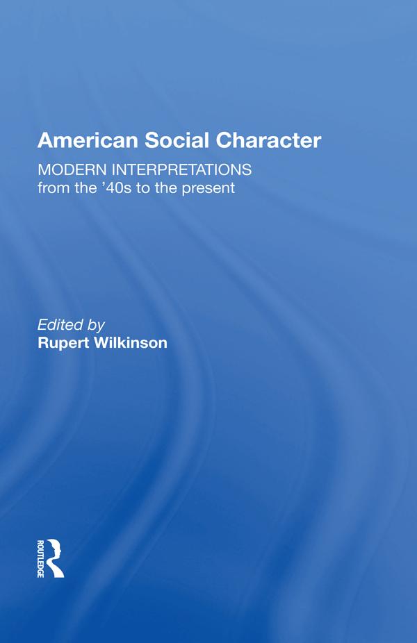 American Social Character