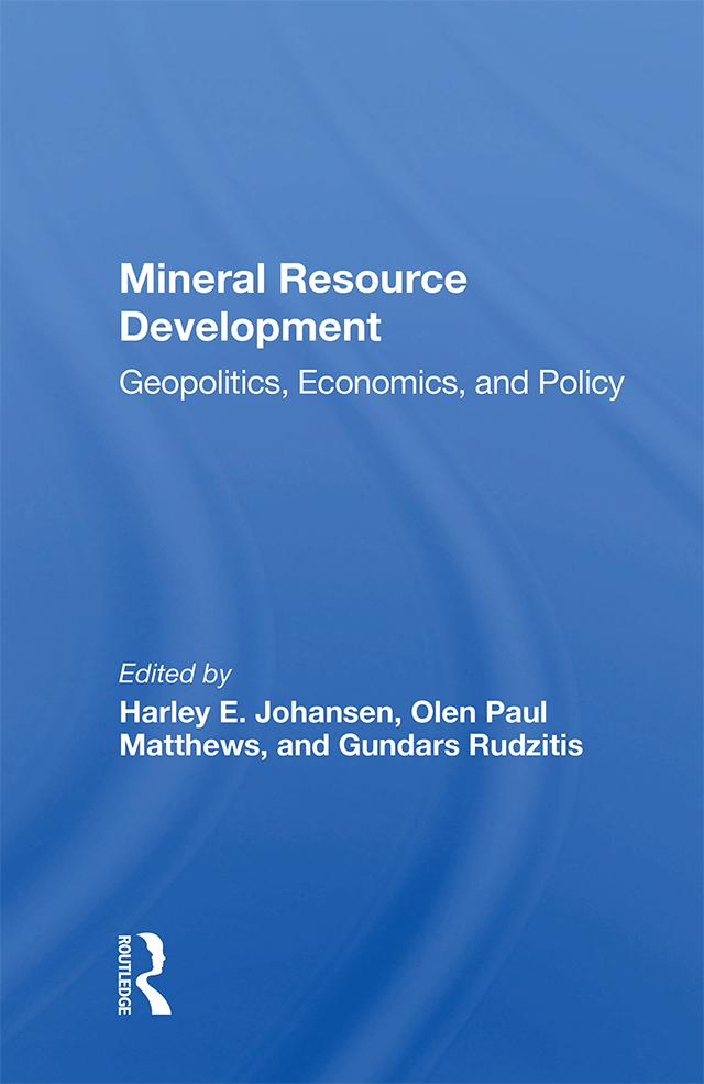 Mineral Resource Development by Harley E Johansen