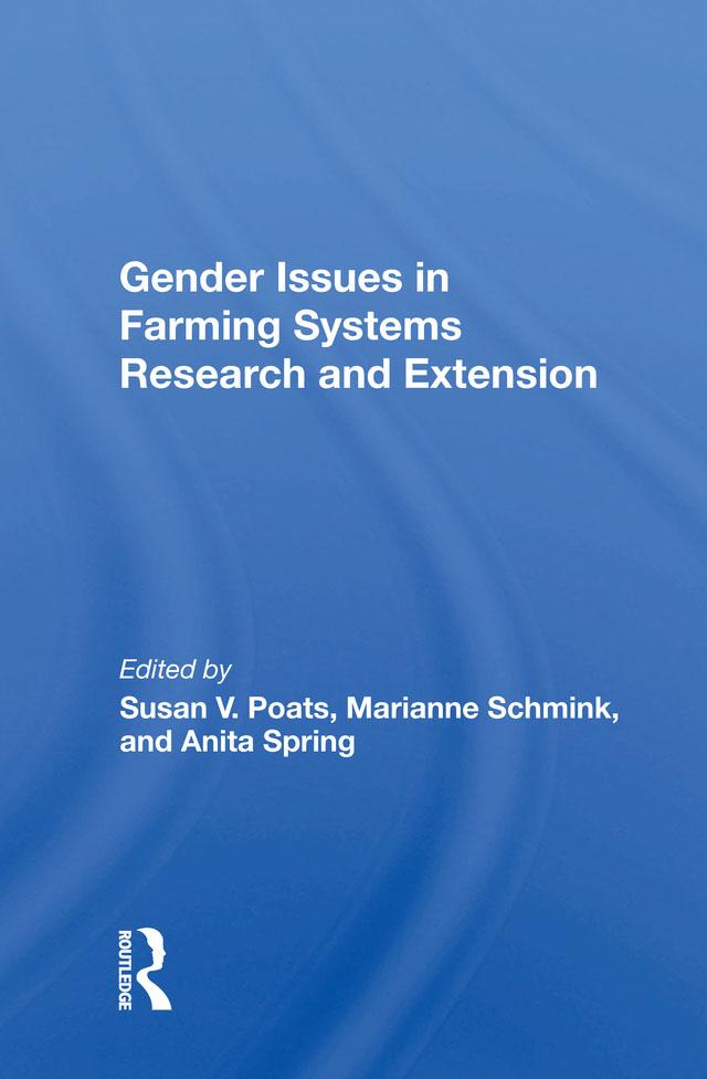 Gender Issues in Farming Systems Research and Extension