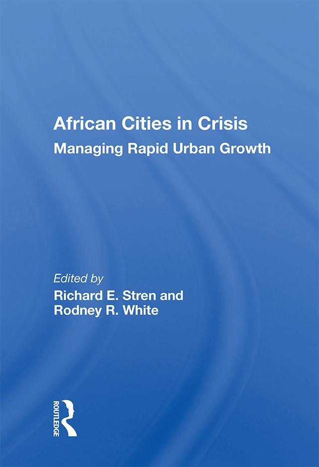 African Cities In Crisis by Richard E. Stren