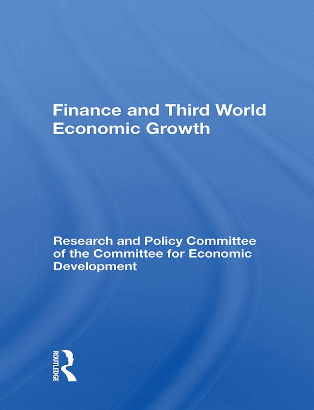 Finance And Third World Economic Growth by John Edwards