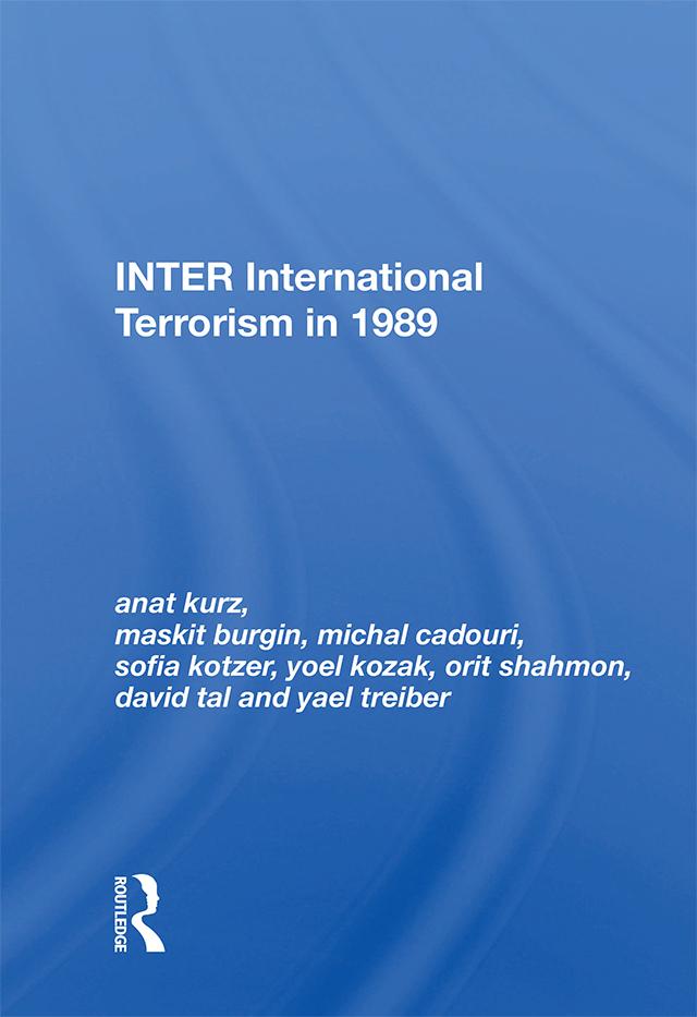Inter: International Terrorism In 1989 by Anat Kurz