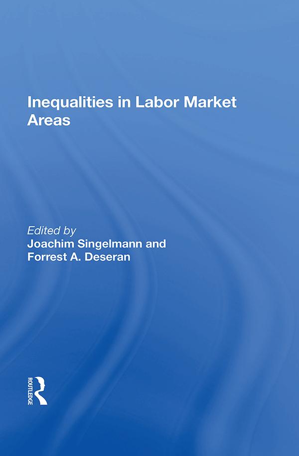 Inequality In Labor Market Areas by Joachim Singelmann