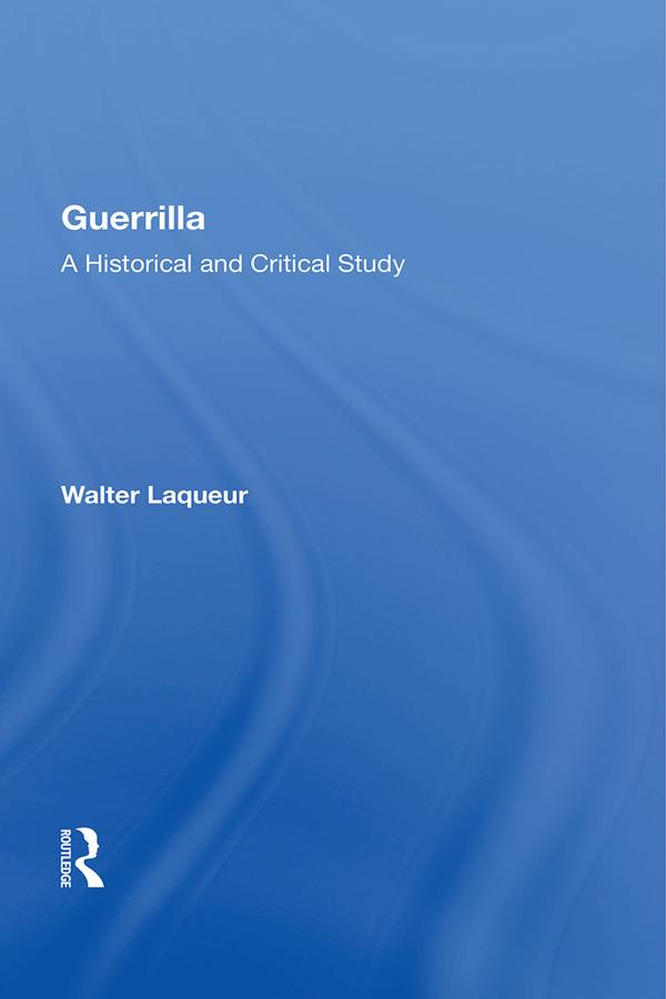 Guerrilla by Walter Laqueur