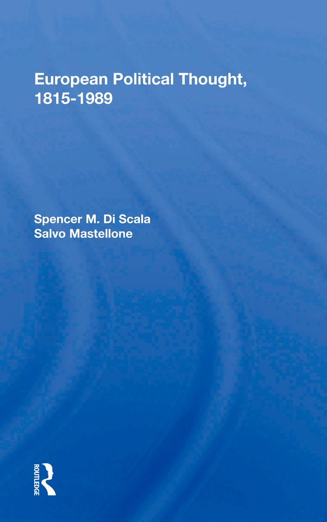 European Political Thought, 1815-1989