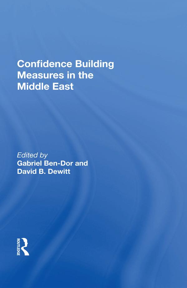 Confidence Building Measures In The Middle East