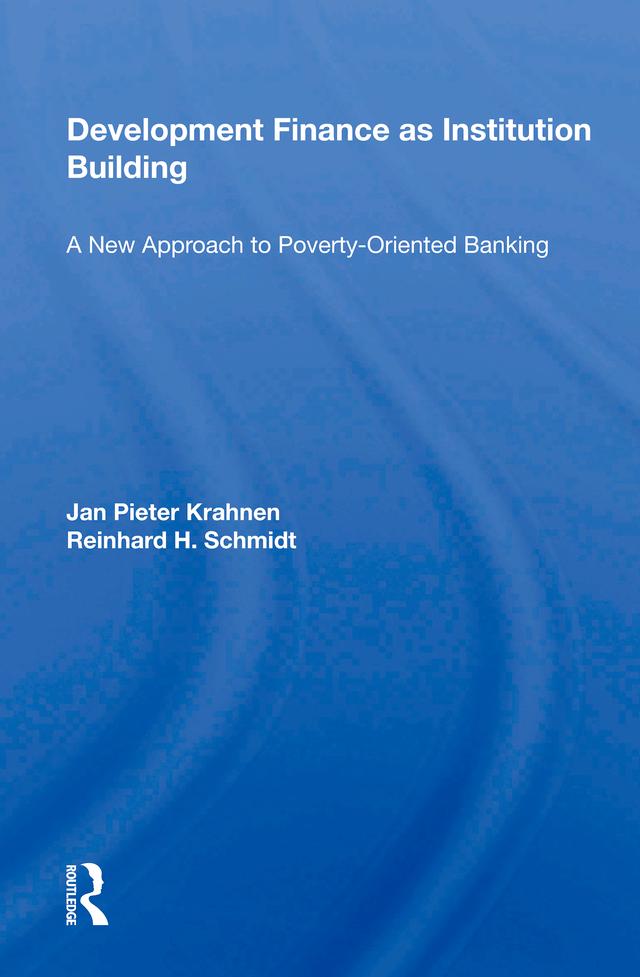 Development Finance As Institution Building