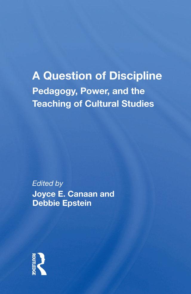 A Question Of Discipline by Joyce E. Canaan