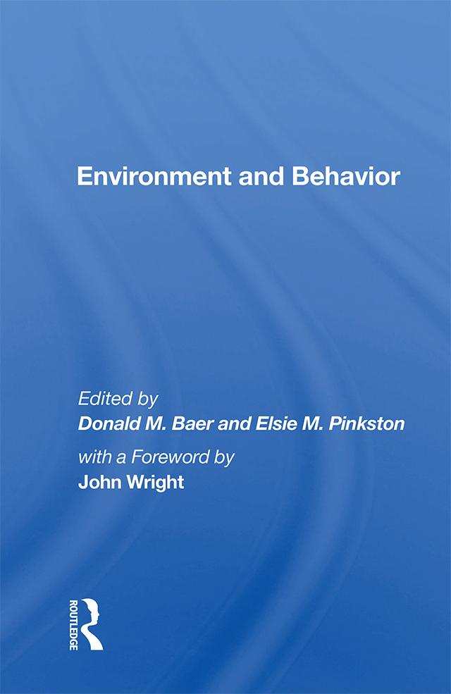 Environment and Behavior