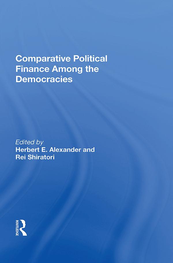 Comparative Political Finance Among the Democracies