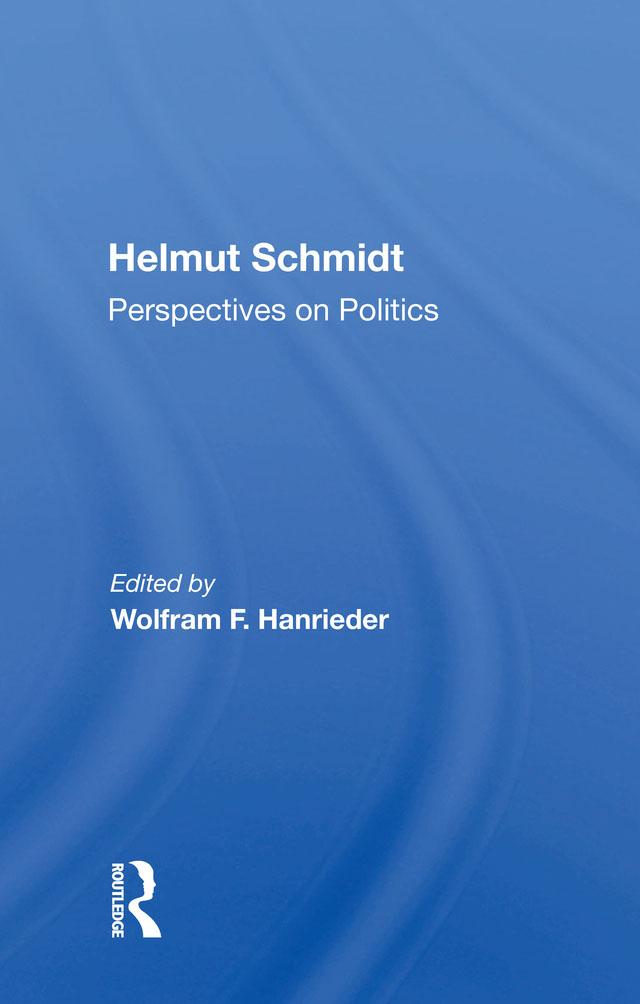 Helmut Schmidt by Wolfram F. Hanrieder
